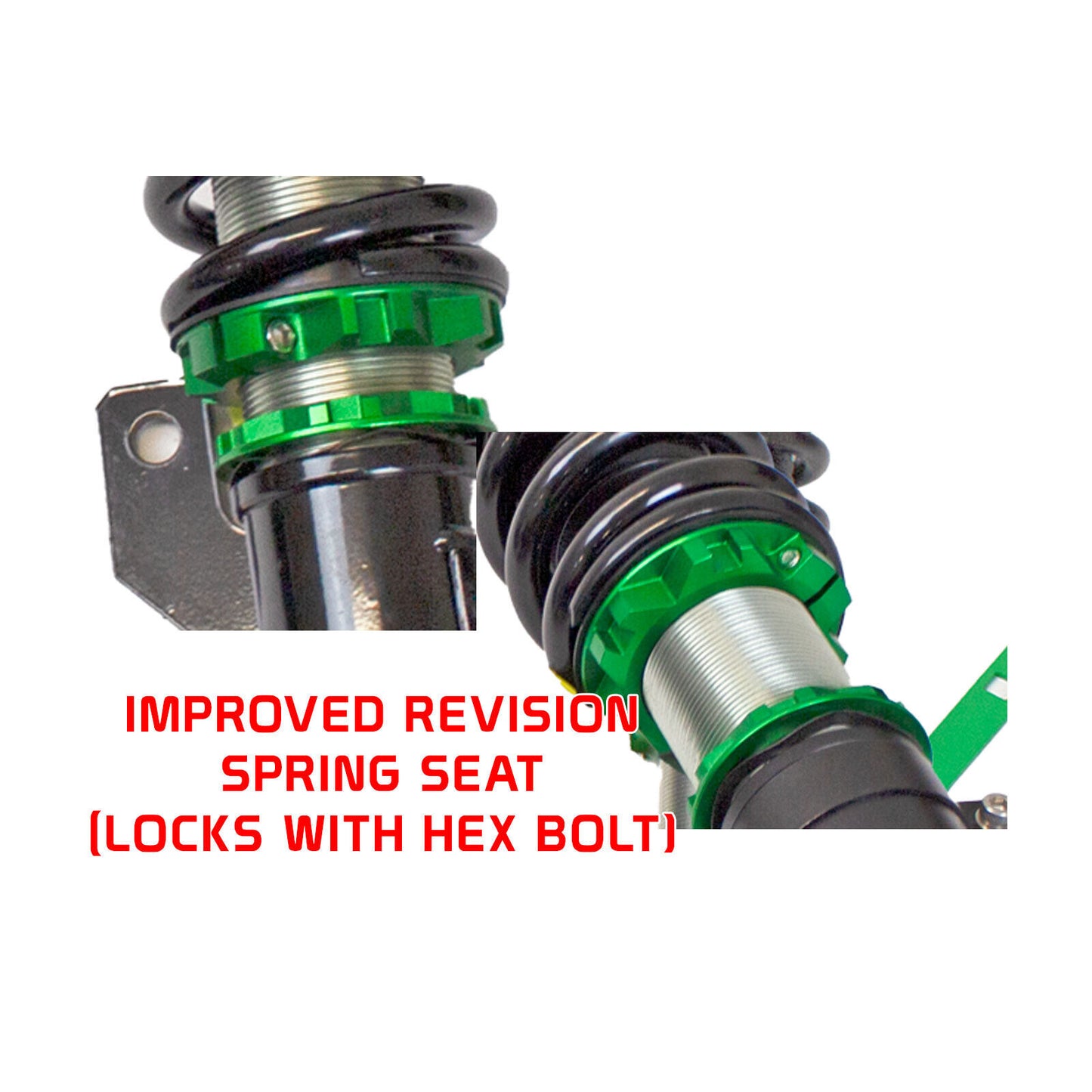 Coilovers REV9 Hyper Street II para Hyundai Accent y Kia Rio y Veloster 12-17-