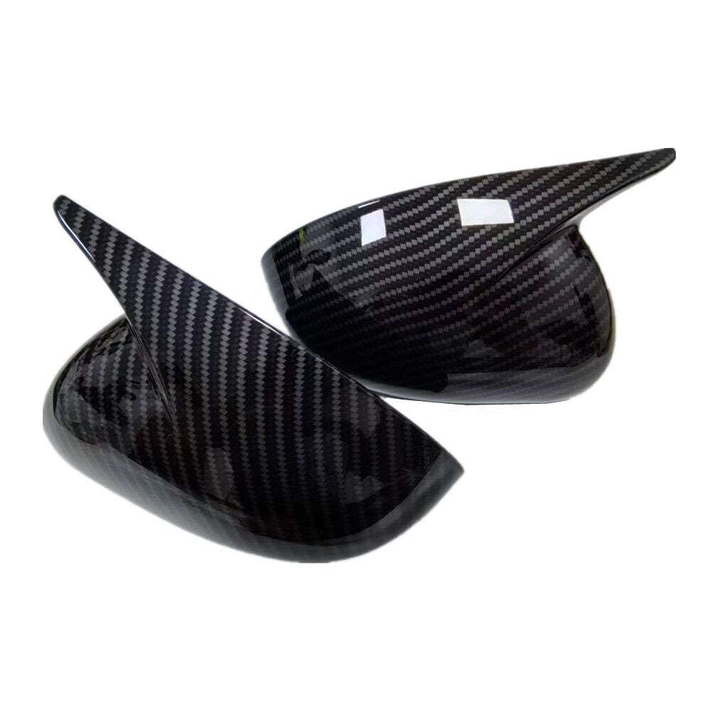 Cubierta de espejo retrovisor de fibra de carbono para Kia Rio 2010-2016-