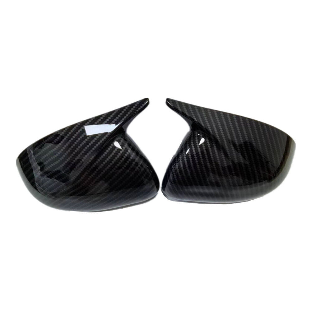 Cubierta de espejo retrovisor de fibra de carbono para Kia Rio 2010-2016-
