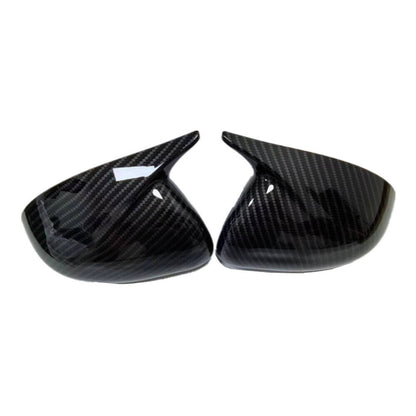 Cubierta de espejo retrovisor de fibra de carbono para Kia Rio 2010-2016-