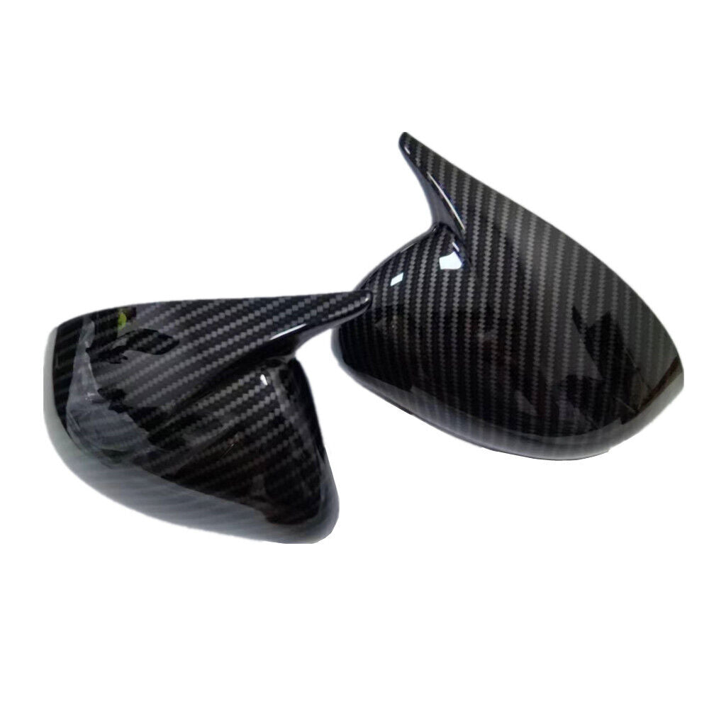 Cubierta de espejo retrovisor de fibra de carbono para Kia Rio 2010-2016-
